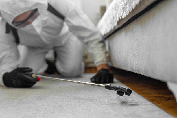 Professional Mosquito Control technician working in Pearson, GA
